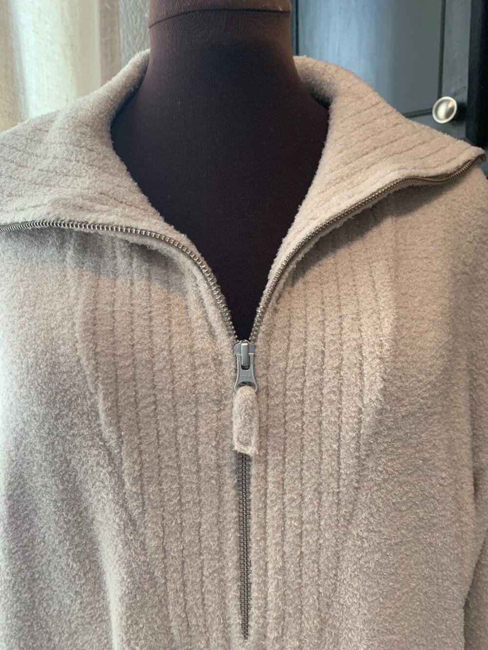 Barefoot Dreams CozyChic Lite Half Zip Tunic 2X EUC